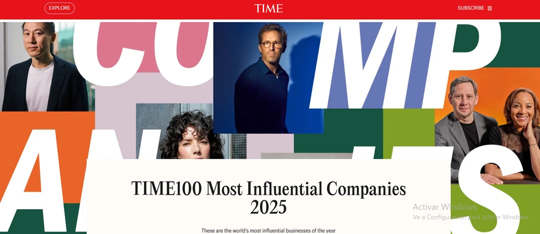 Grupo Iberostar en los TIME100 de 2025