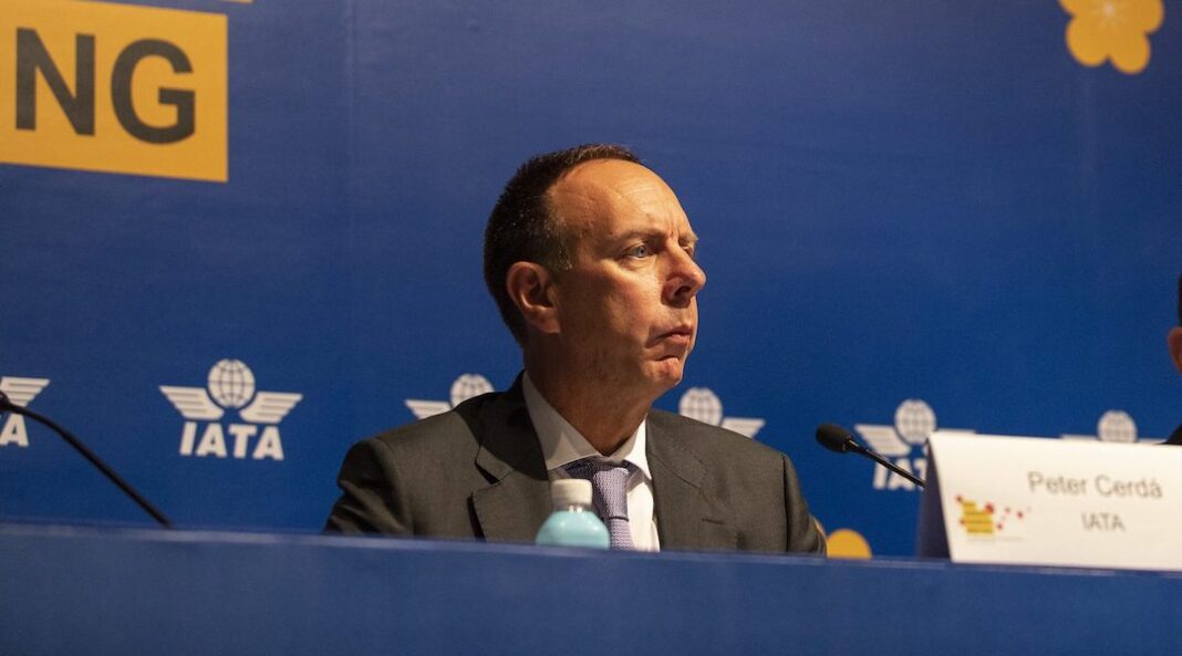 Peter Cerdá, actual Vicepresidente para las Américas de la Asociación de Transporte Aéreo Internacional (IATA),