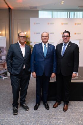 Ramón Omar Alma, Luis Espinola y Miguel Dargam
