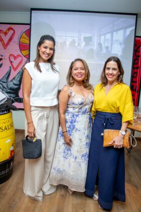 Keila Rodríguez, Carolina Valentín y Onysela Valdez