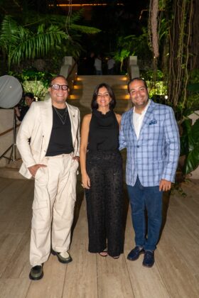 José Jhan, Paola Rojas y Luis Betances