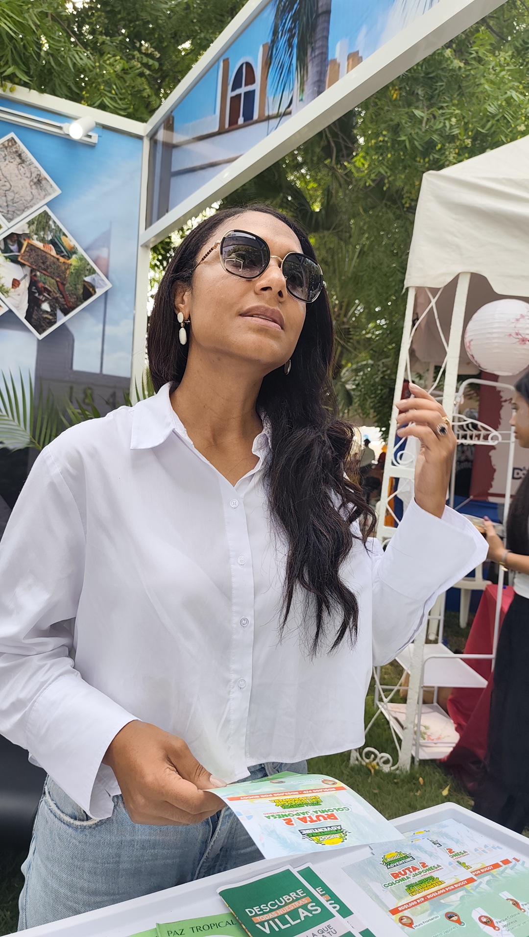 Kathia Sarit, presidenta del Clúster de Turismo de Dajabón.