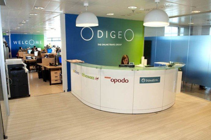 Oficinas de la empresa eDreams ODIGEO (eDO) en Madrid.