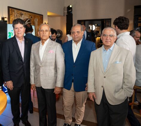 Luis Ros, Sigfrido Pared, Gabriel Atiles y Keneth Broder