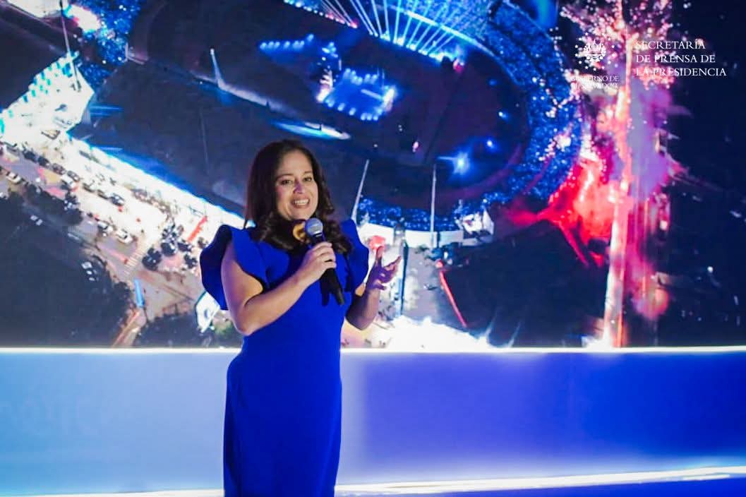 Morena Valdez, ministra de Turismo de El Salvador