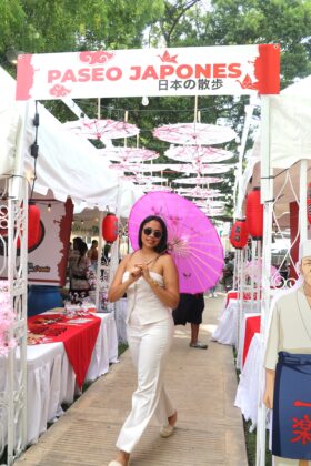 El paseo Japon&eacute;s fue un gran atractivo en la feria Turismo por Dentro en Dajab&oacute;n.