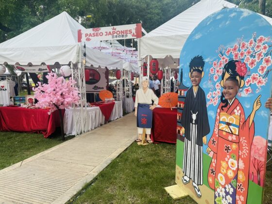 El paseo Japon&eacute;s fue un gran atractivo en la feria Turismo por Dentro en Dajab&oacute;n.