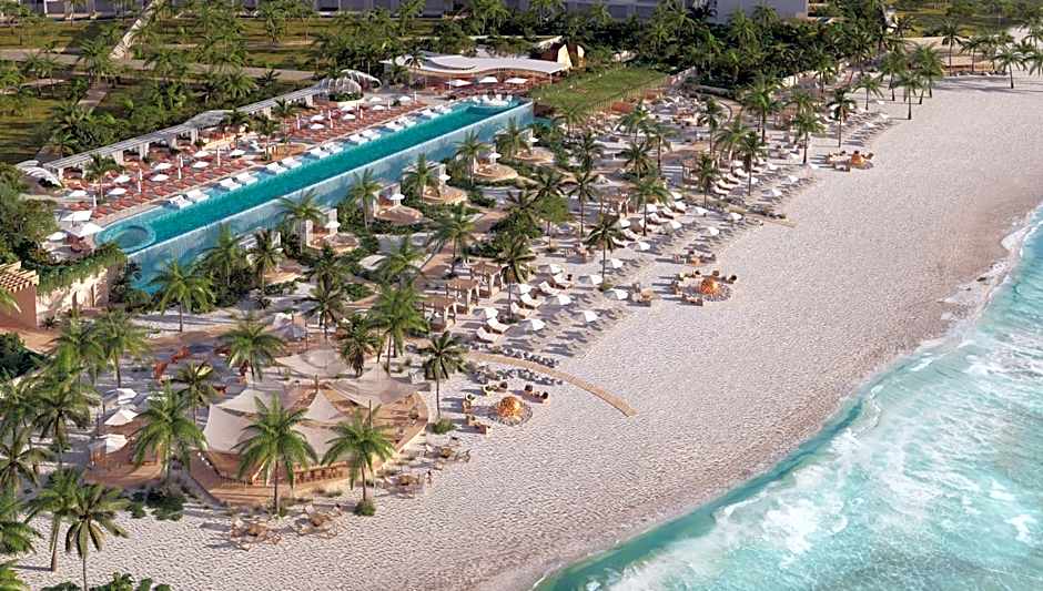 La apertura del W Punta Cana marca un hito importante en la evolución global de la marca W Hotels, ampliando su sólida cartera más allá de los destinos urbanos, escapadas y residencias para debutar en el segmento todo incluido para adultos.