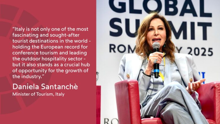 Daniela Santanch&egrave;, ministra de Turismo de Italia