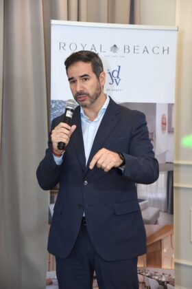 David Paños, Director of Sales and Marketing de Hyatt Centric SD y Hotel Royal Beach Punta Cana by JDV
