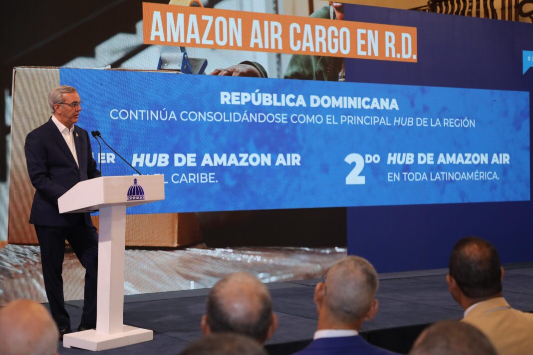 El presidente Luis Abinader durante su intervención 2