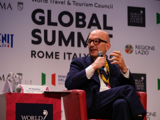 Greg O'Hara, presidente del WTTC