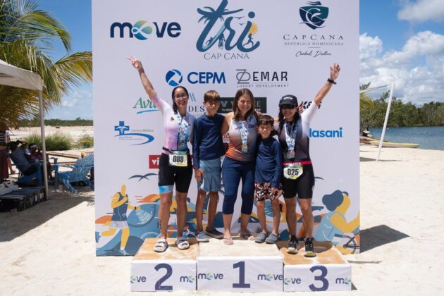 Ganadores TRIATLON OLIMPICO e hijos