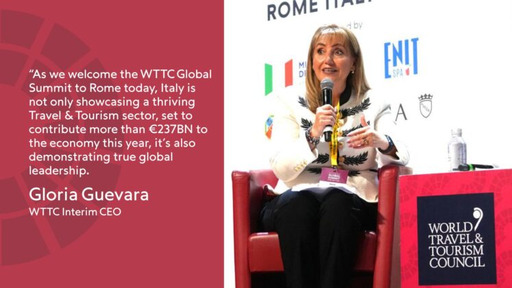 Gloria Guevara CEO interina del WTTC