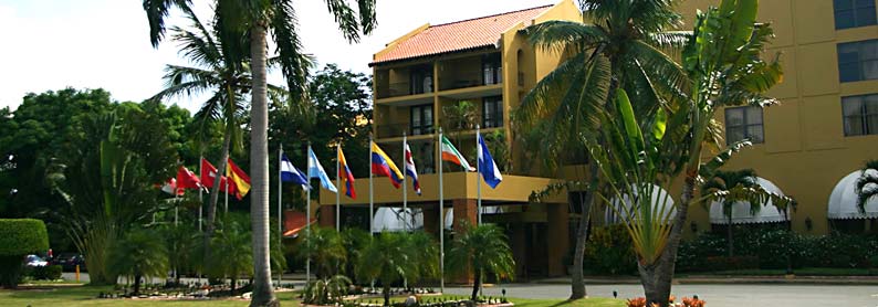 Vista sur del Hotel Santo Domingo,