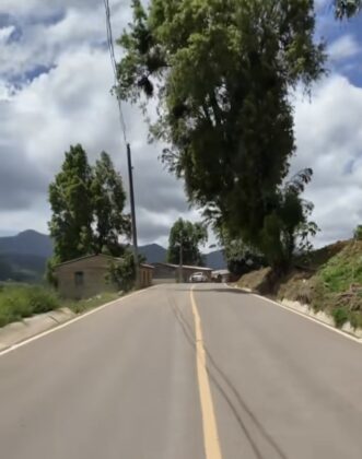 Inauguraci&oacute;n carretera al Salto de Aguas Blancas en Constanza