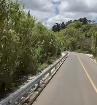 Inauguraci&oacute;n carretera al Salto de Aguas Blancas en Constanza