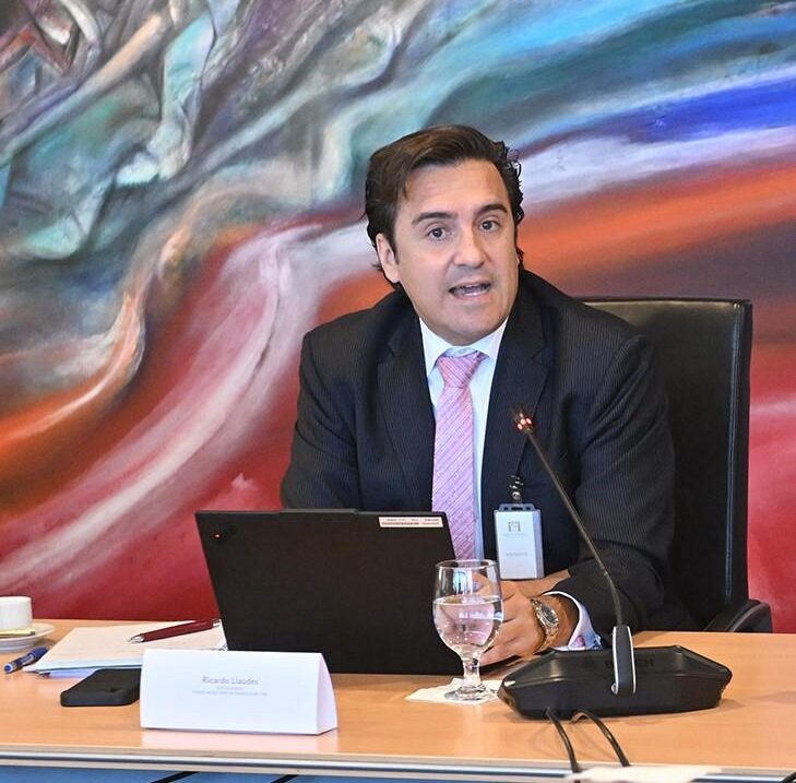 Ricardo Llaudes, jefe de la misión del FMI.