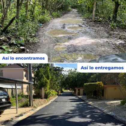 Un antes y un despues en las calles de Sos&uacute;a