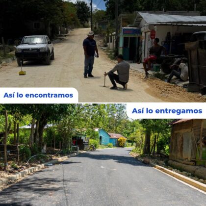Un antes y un despues en las calles de Sos&uacute;a