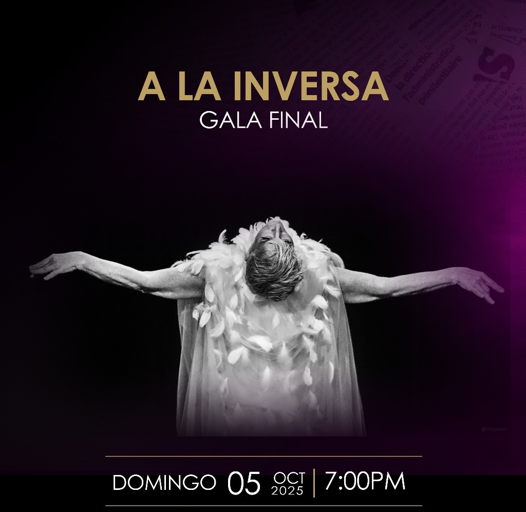 Edanco ofrece su función final este domingo 5 de octubre, a las 7:00 p.m., en el Palacio de Bellas Artes con la obra A la Inversa que contará con la participación especial del coreógrafo y creador de EDANCO, Edmundo Poy.