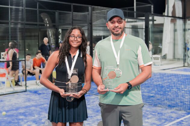 Camila Del Pr&iacute;ncipe junto a Juan Omar Leonardo.