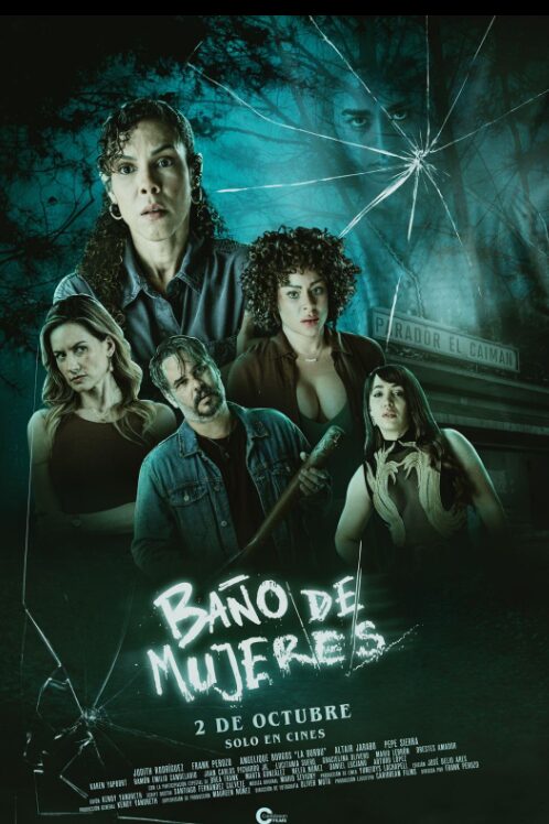 CArtel oficial de Baño de Mujeres