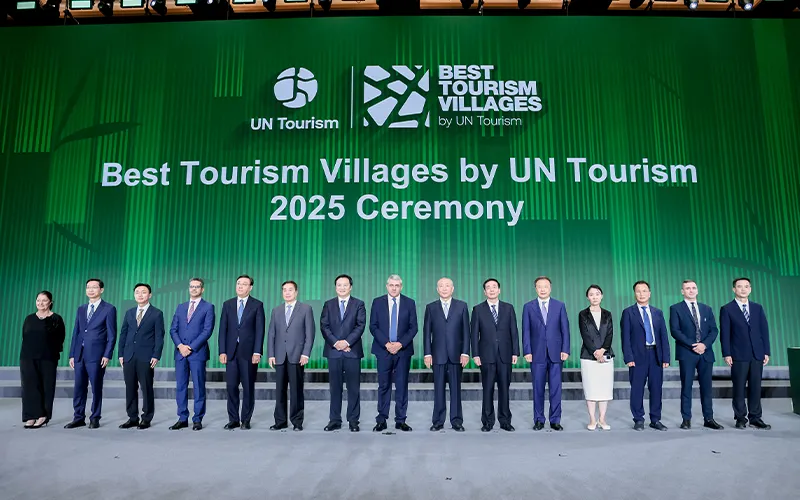 Ceremonia de los Mejores Pueblos Turísticos de ONU Turismo 2025