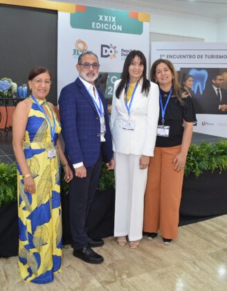 Ilonka Nu&ntilde;ez, Danilo Brito, Pilar Cordones y Argelia Moquete.