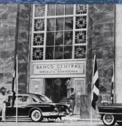 El dia de la inauguraciondel Banco Central RD