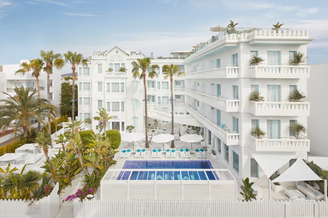 Hotel MiM en Ibiza propiedad de Leo Messi.