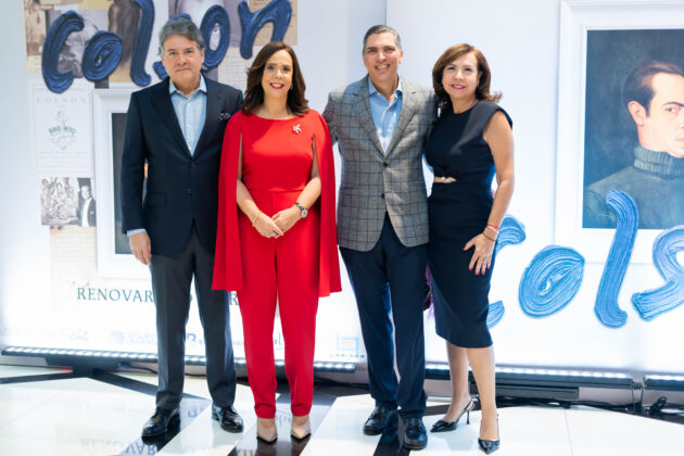 Práxedes Castillo, Maribel Bellapart, Benjamin Paiewonsky y Maripili Bellapart