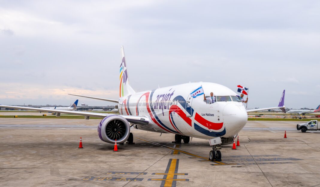 La nueva ruta de Arajet conecta el Aeropuerto Internacional de Punta Cana con el Aeropuerto Internacional O’Hare de Chicago (ORD)