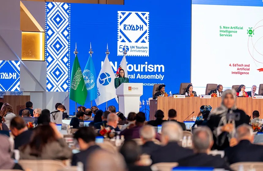 Durante su Asamblea General en Riad, ONU Turismo fija la agenda global de Inteligencia Artificial para el sector turístico