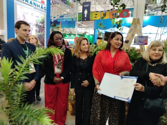 Eduardo Zorzanello, Heylin James, Marta Rossi, Yenny Polanco y Marisa Kras.