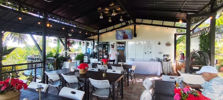 El restaurante de el Santo Cerro Natural Park