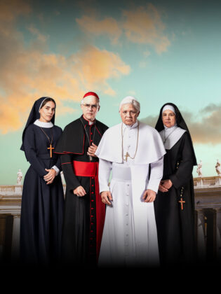 Parte del elenco de Habemus Papa
