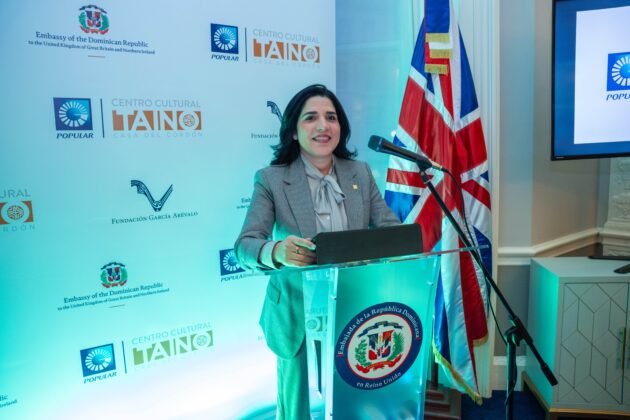 La se&ntilde;ora Mariel Bera, vicepresidenta del &Aacute;rea de Relaciones Corporativas y Banca Responsable del Banco Popular Dominicano.