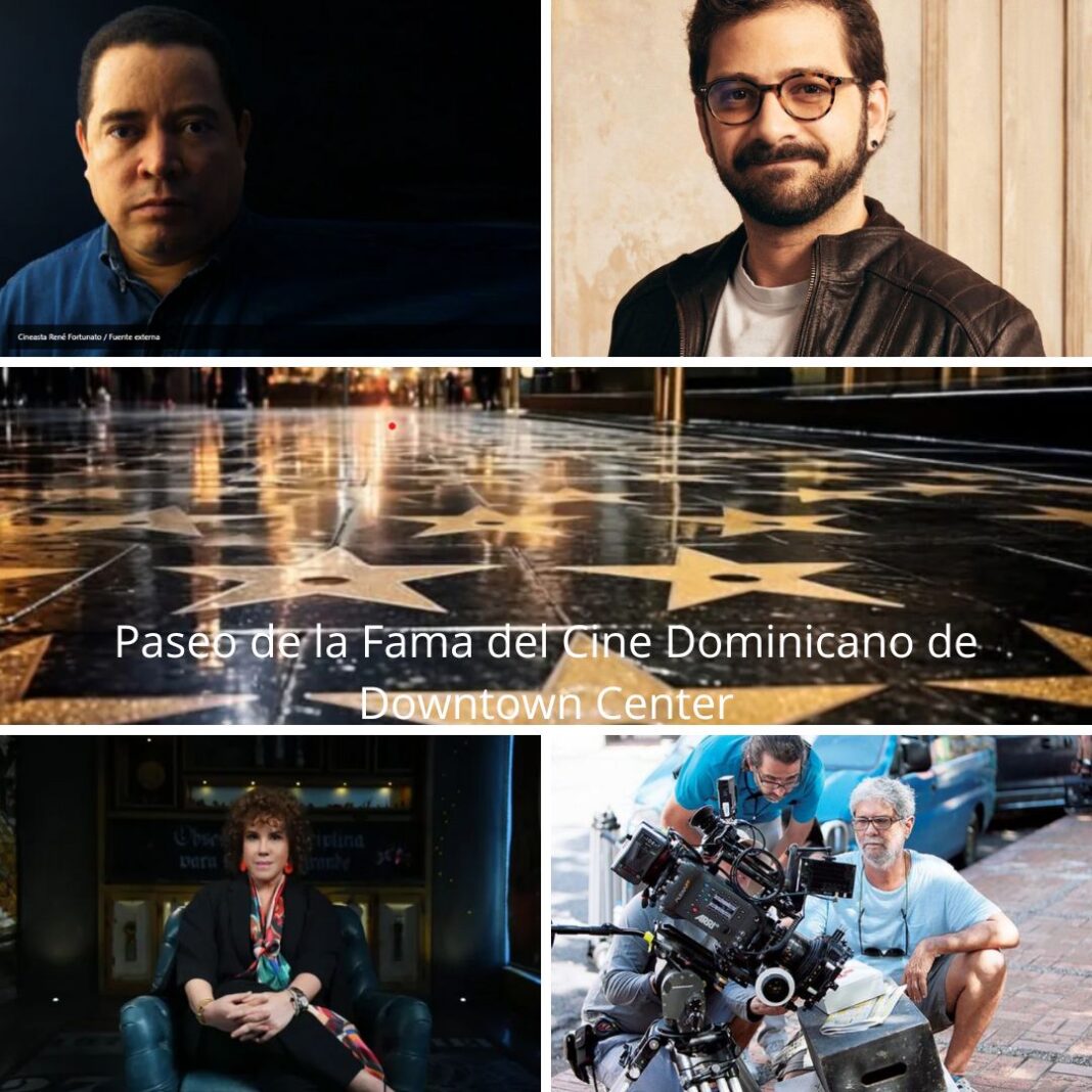 El quinto ceremonial del Paseo del Cine Downtown consagra las carreras de María Castillo, José María Cabral, Peyí Guzmán y René Fortunato.