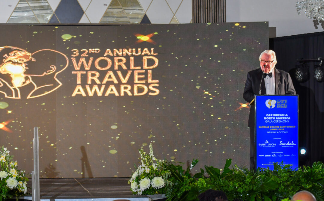 La noche de gala marcó el clímax del Grand Tour 2025 de la WTA , una búsqueda global de las mejores organizaciones de viajes y turismo, con ceremonias regionales celebradas en Tanzania, Cancún (México), Santa Lucía, Hong Kong, Cerdeña (Italia) y Dubai.