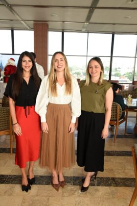 isa Pereyra, Marta Amengual y Estela Coiscou