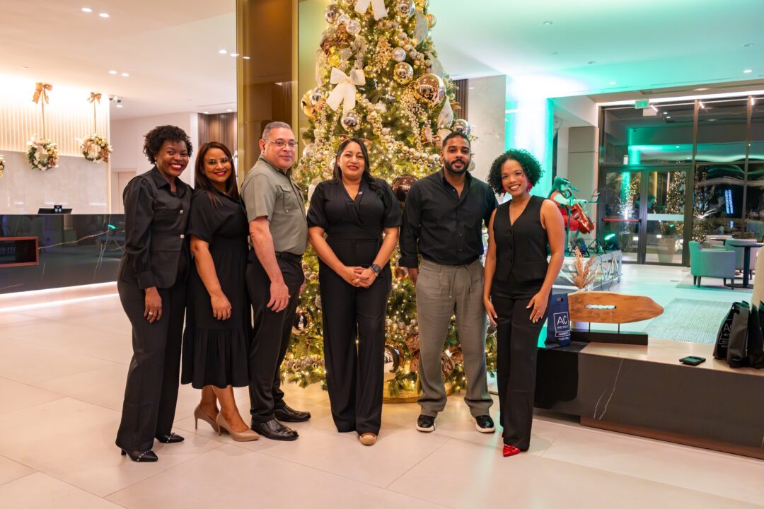 Equipo de AC Punta Cana - Nilcina Yan, Alba Matos, Roswaldo Galeno, Ingrid Cedano, Francisco Cordero, Rachelle Sanchez