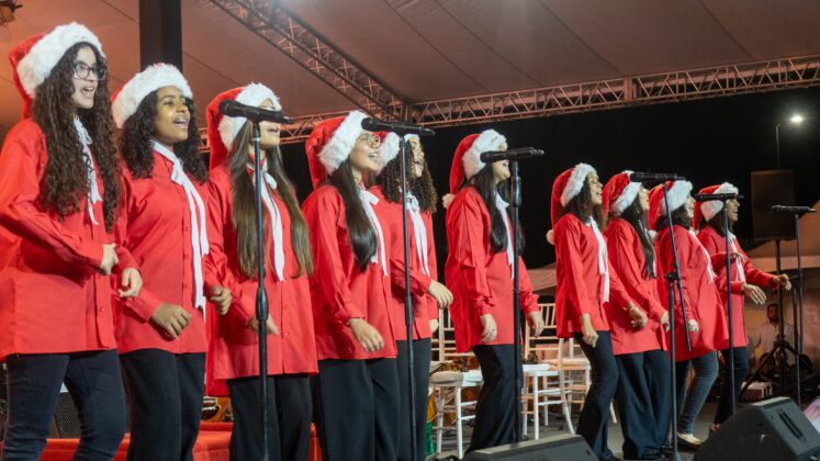 Integrantes del coro Koribe