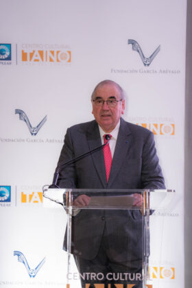 El historiador y arque&oacute;logo Manuel Garc&iacute;a Ar&eacute;valo, presidente de la Fundaci&oacute;n Garc&iacute;a Ar&eacute;valo.