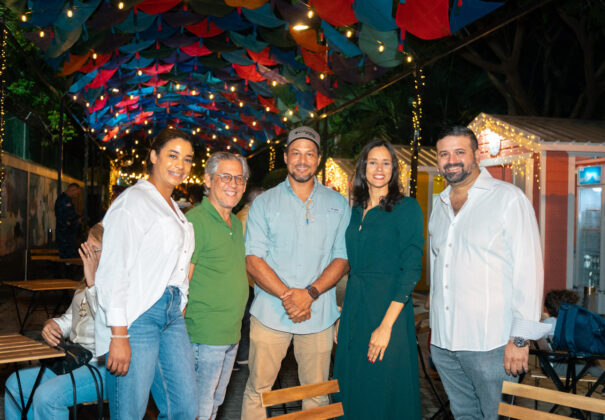El ambiente en la apertura de la Kite Street en Puerto Plata