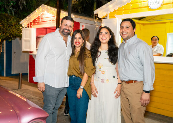 El ambiente en la apertura de la Kite Street en Puerto Plata