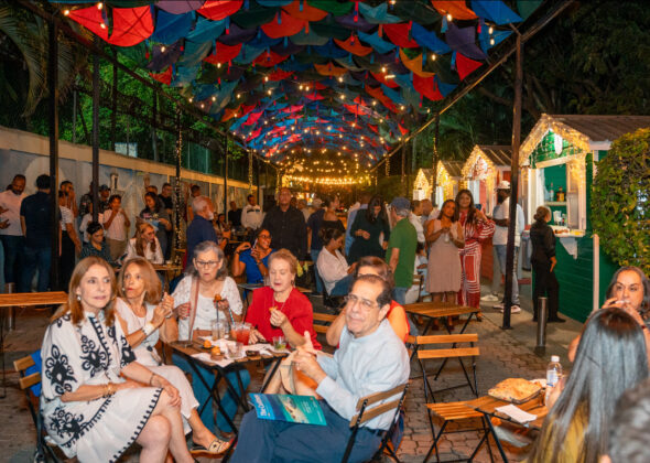 El ambiente en la apertura de la Kite Street en Puerto Plata