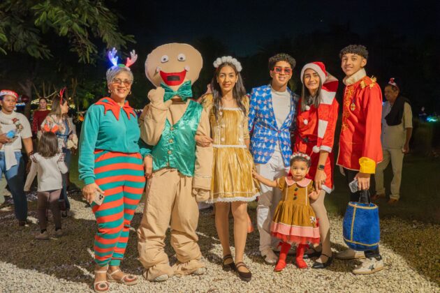 Mabel Pena, Arabellys Pena, Kamil Del Rosario, Emilio Rojas, Ramona Fernandez y Marella Del Rosario