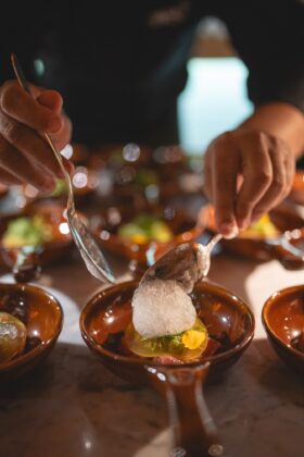 Masterclass &ldquo;Técnicas Culinarias Contemporáneas y Técnicas de Ronqueo&rdquo; Chefs Miguel Astudillo e Israel Estrada.