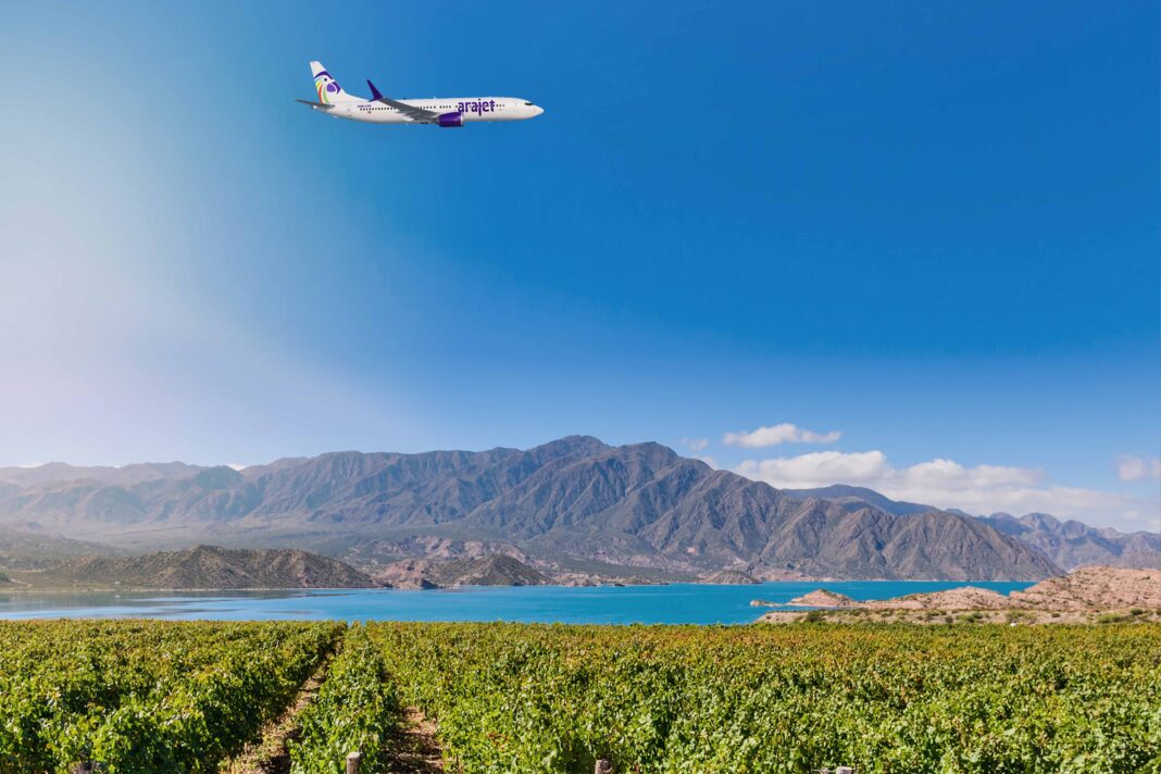 A parte del 16 de mayo próximo, la aerolínea dominicana expande su presencia en Argentina y convierte a Mendoza en su cuarta ciudad con operación directa